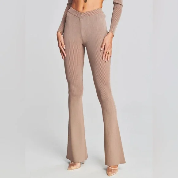 NWT SER.O.YA Brown Lux Pants - Picture 4 of 5